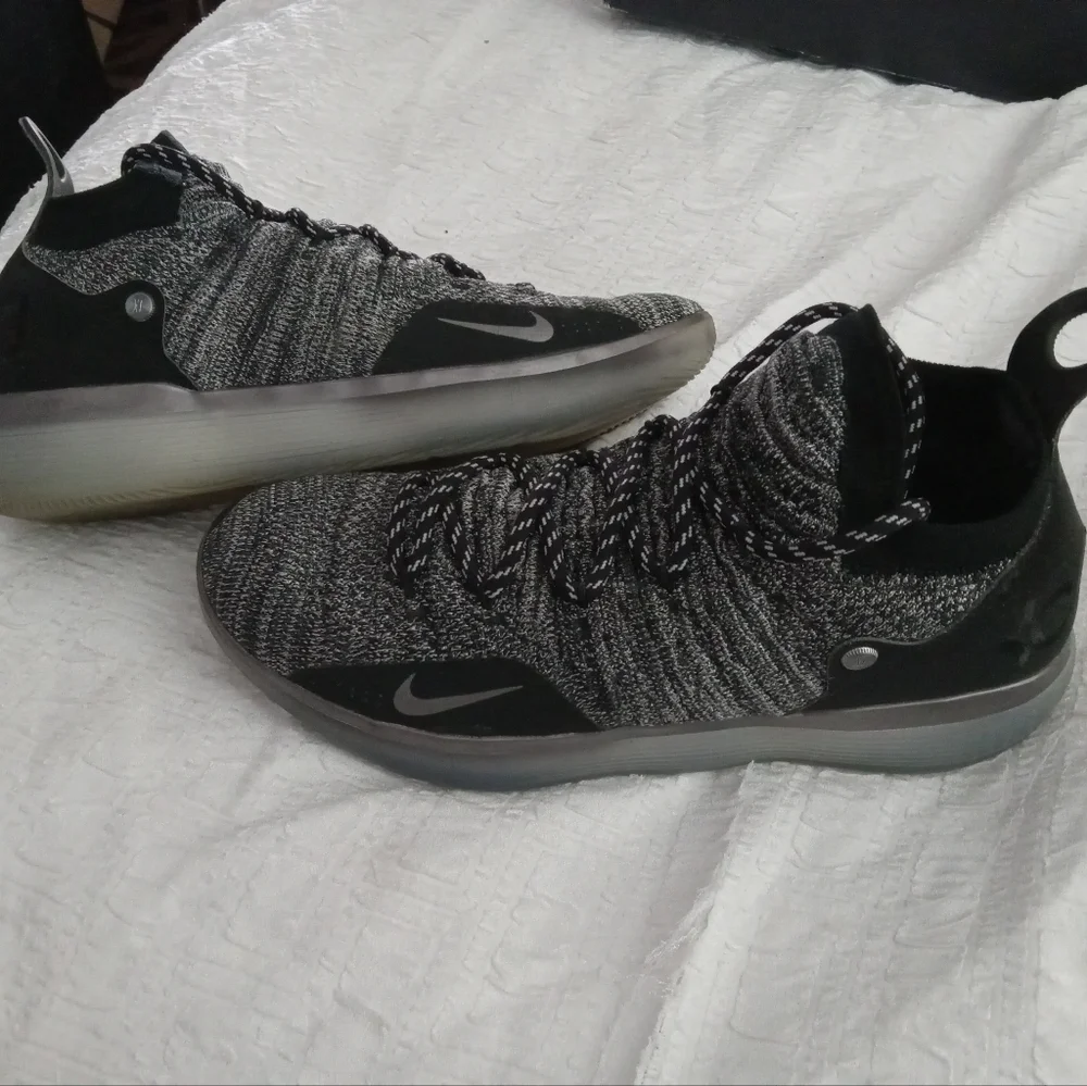Nike Zoom KD 11 Still KD Men's 13 Oreo Black/White Athletic Shoe's AO2604-004